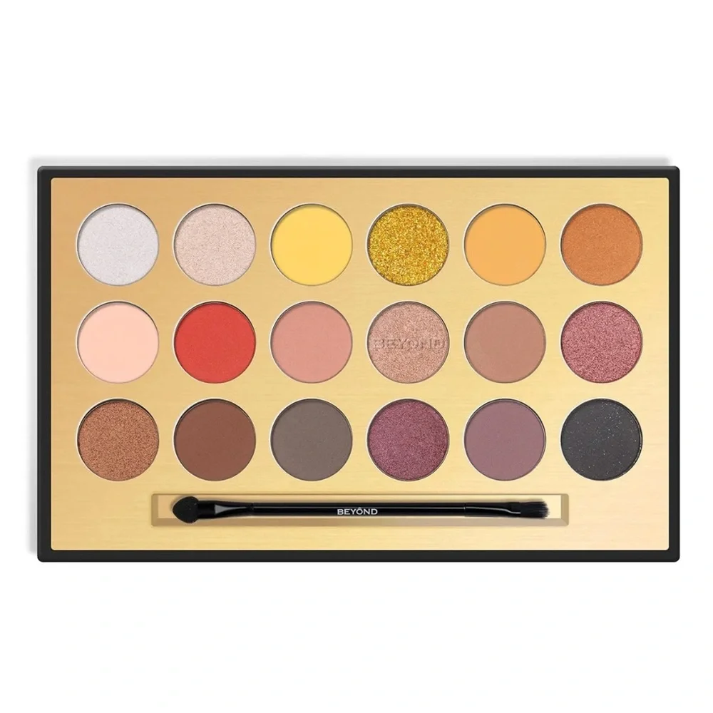 💎 BEYOND DAISY Shimmer & Matte Highly Pigment Professional Eyeshadow Palette.